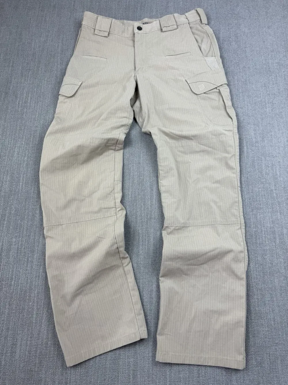 5.11 Tactical Men’s Cargo Pants 32x34 Khaki Ripstop Utility Work Hiking